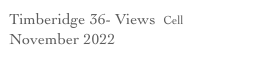 Timberidge 36- Views  Cell
November 2022